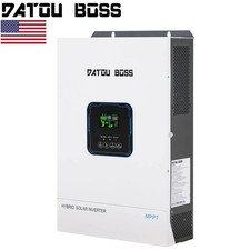 48V 5500W Hybrid Solar Inverter MPPT 100A Pure Sine Charge Controller Off-Grid