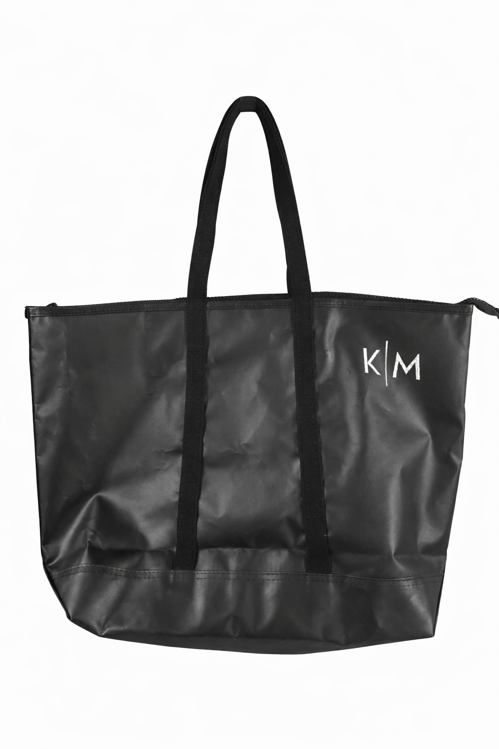 Mark & Graham X Steele Canvas Basket Corp Black 24in. Tote Bag