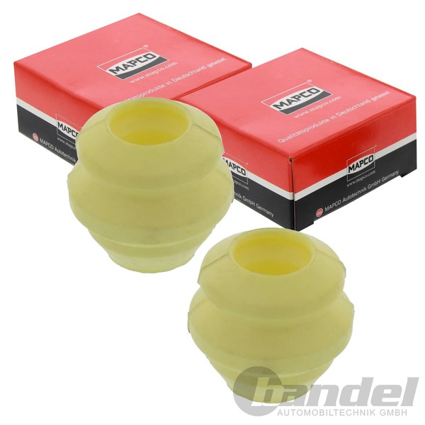 2X Mapco Anschlagpuffer Federung Vorne Passend FüR Audi A3 TT Seat Leon Toledo S-image