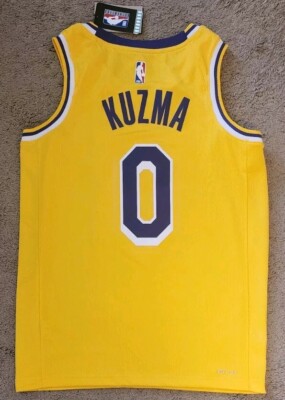 ウェア 18/19 NIKE Lakers Kuzma Swingman Jersey NBA 20-21 Season Lakers Kuzma No. 0 Basketball Nike Jersey