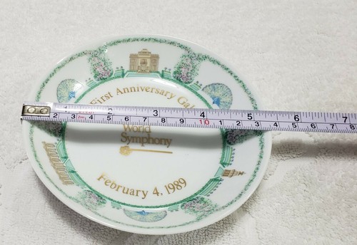 (2) Bernardaud Limoges France Teller The New World Symphony 1989 (gebraucht) - Bild 6 von 6