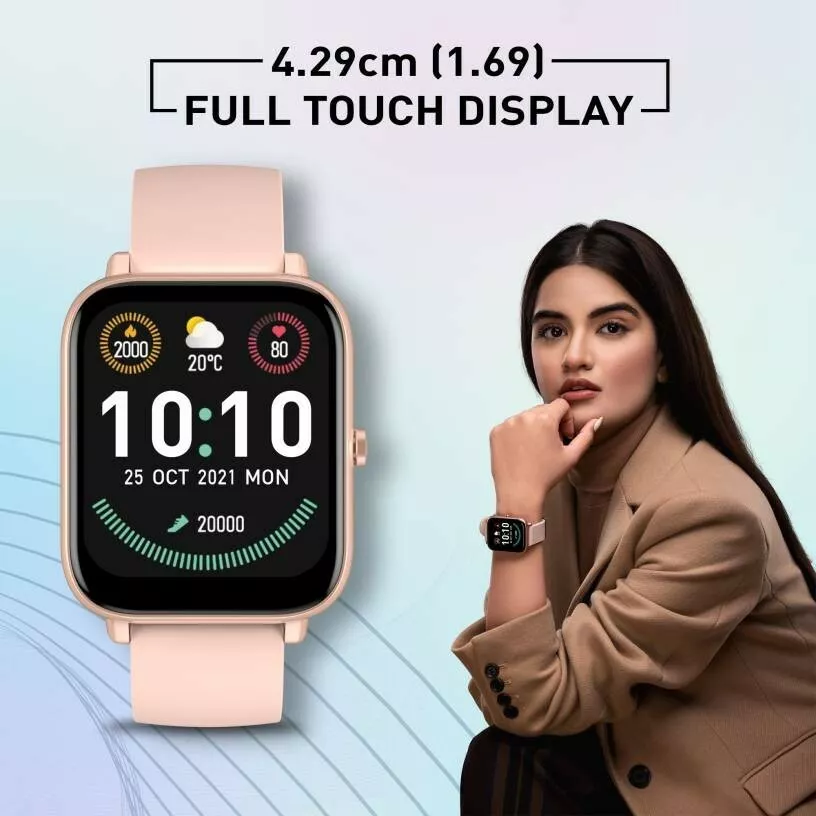 Relógio SmartWatch P80pro ORIGINAL APP: Da Fit (ROSA) da Lemfo