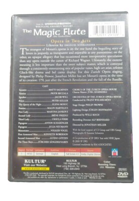 Mozart DVD The Magic Flute Zurich Opera Franz Welser Most Kultur