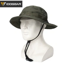 IDOGEAR Tactical Boonie Hat Fishing Hat Hiking Hat Camo Adjustable MOLLE Hunting
