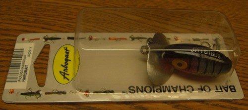 FRED ARBOGAST JITTERBUG LURE 1 1/2" BODY RAINBOW COLOR NIP LQQK