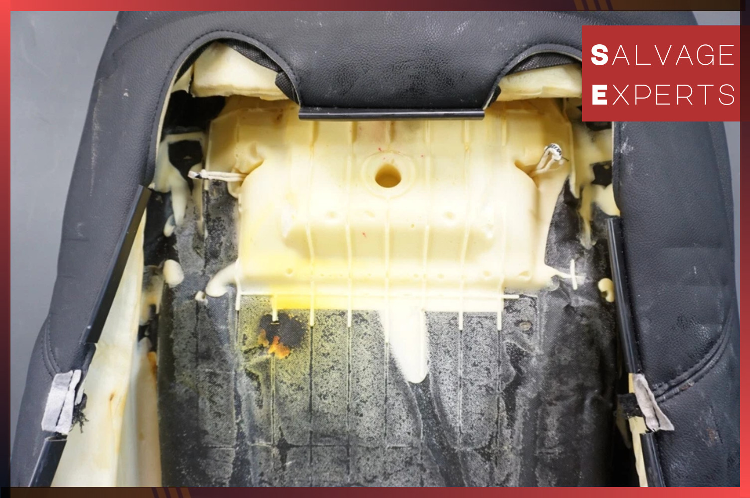 2014–2019 Maserati Ghibli S Q4 Front Passenger Upper Seat Backrest Cushion OEM