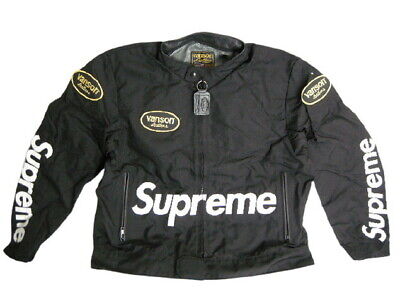 L 2021SS Supreme VANSON LEATHERS CORDURA JACKET Leather L 2021SS Supreme VANSON LEATHERS CORDURA JACKET Leather