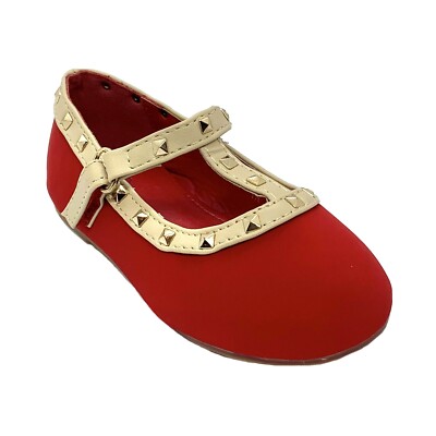 Lucky Top Toddler Baby Red Dress Pageant Evening Party Shoes size 