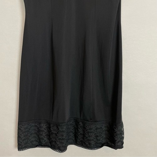 Slip completo vintage nero pizzo Sissie donna lingerie retrò pin-up ragazza classico - Foto 4 di 9