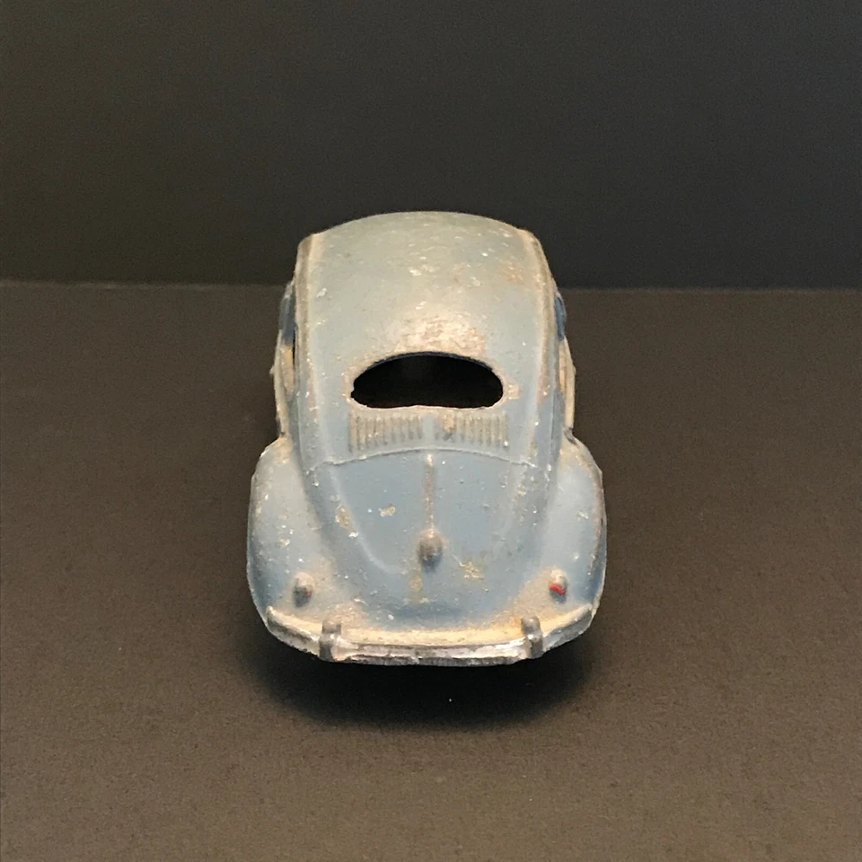 VW Bug DINKY TOYS Coche Diecast Refrigerado por Aire 181 NEUMÁTICOS BLANCOS Raro Meccano Inglaterra Foto 4 de 4