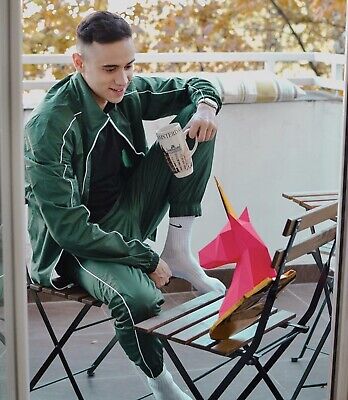 Rare Nike Slayer Track Suit Jacket Windbreaker Green Nylon Rare Nike Slayer Track Suit Jacket Windbreaker Green Nylon