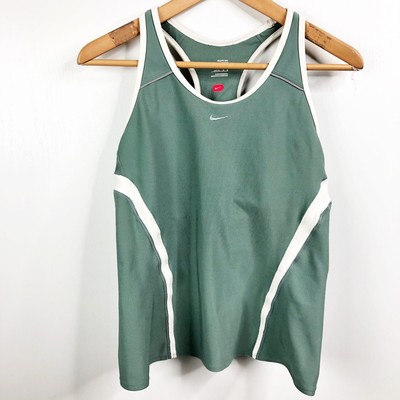 olive green nike shirt womens