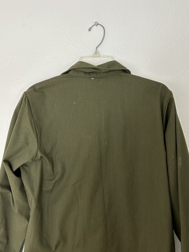 Vtg Selma Apparel Corporation Utility Poly/Cot LS Shirt Men's Size 15-1/2 x 33 - Picture 12 of 20