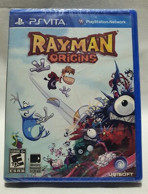 Rayman Origins PlayStation Vita PCSE-00052 NEW FACTORY SEALED