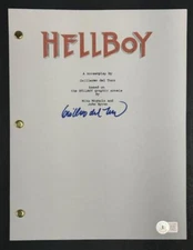 Guillermo del Toro autograph signed Hellboy movie script (B) ~ Beckett BAS