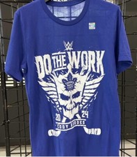 WWE Superstar Cody Rhodes Collaboration Toronto Maple Leafs Royal Blue Shirt S