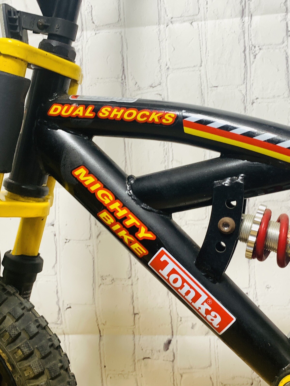 Tonka Mighty Bike 120 Dual Shock Mountain Bike Tonka Suspension Bicycle