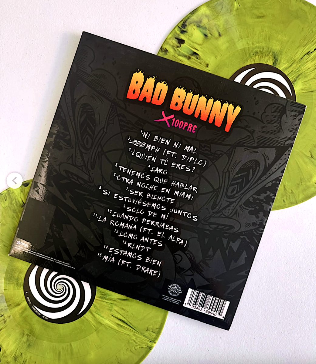 X 100pre by Bad Bunny (Record, 2019) for sale online | eBay