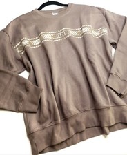 Victoria  s Secret PINK Ivy Fleece Classic Crew Sweatshirt, Size Large - NWT