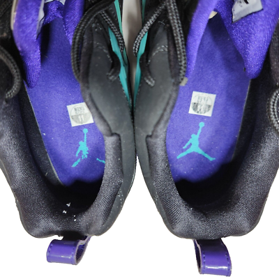 NIKE Jordan Flight TR 97 Mid Sz 11 Black Grape New Emerald  display picture 2