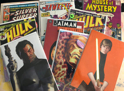 Comic Book Mixed Lot 10+ high grade issues in each. Keys, Modern
