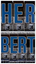 2022 Panini Donruss Elite Justin Herbert Silver Spellbound Complete Set #d/349