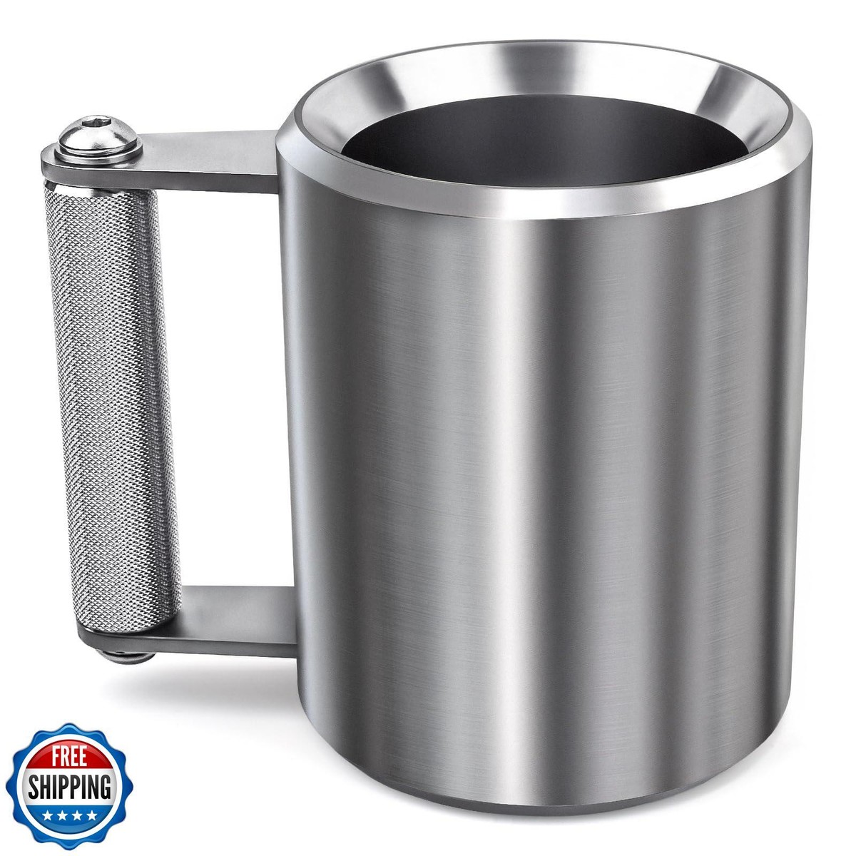 Esayendder Heavy Mug,8KG/18LB 300 ML Stainless Steel Super Heavy
