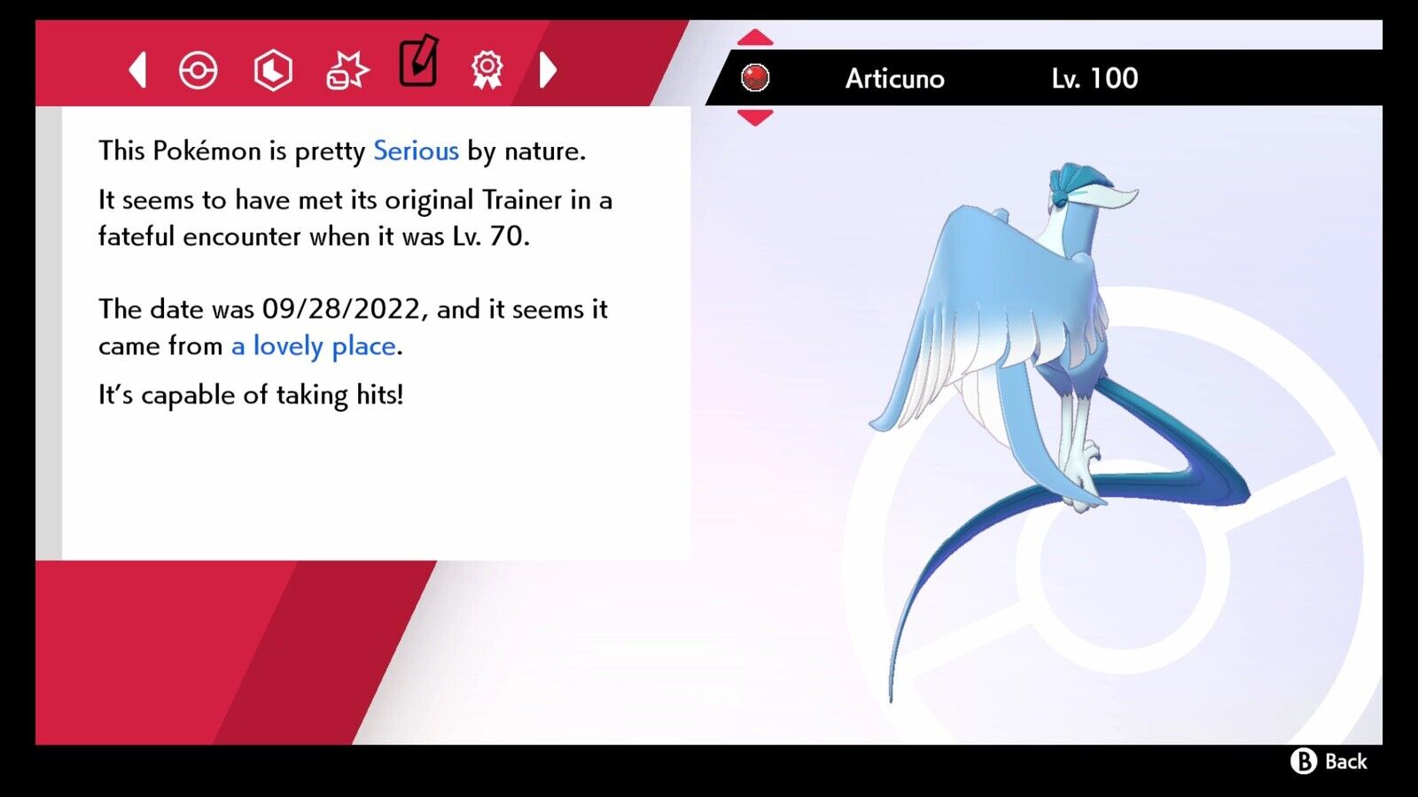 Pokemon Sword and Shield // Ultra Shiny ARTICUNO 6IV Event 