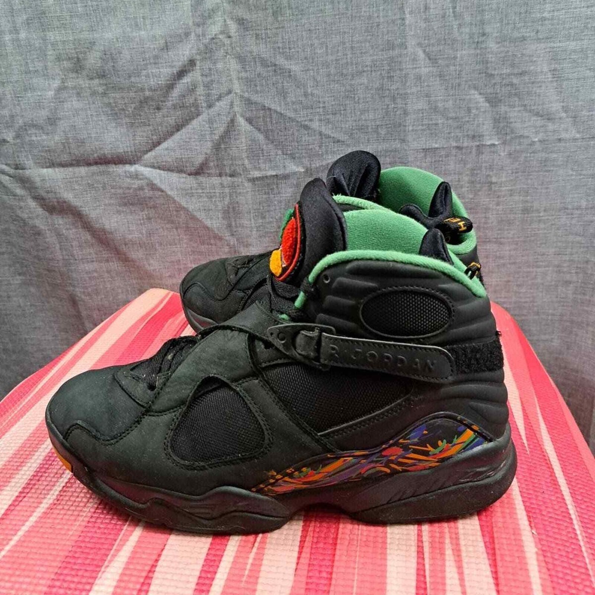 Nike Air Jordan 8 Retro Tinker Jungle Air Raid Men display picture 2