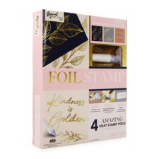 Incredible Foil Stamp Pen Set With 4 Different Heat Stamp Foils Gift Idea