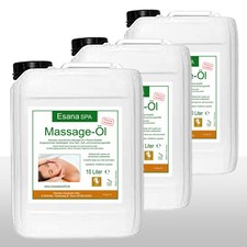 Massageöl 3 x 10 L neutral Esana SPA in med....