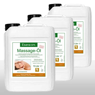 Massageöl 3 x 10 L neutral Esana SPA in med. Qualität