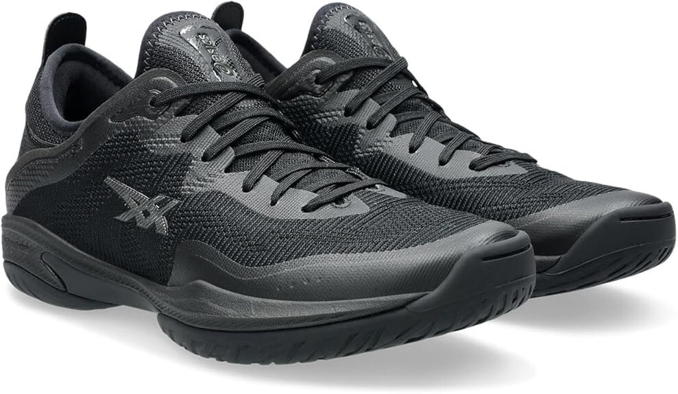ASICS Basketball Shoes GLIDE NOVA FF 3 Black Gunmetal 1063A072 US6