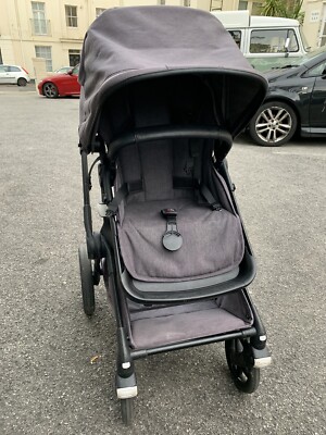 Bugaboo Fox Mineral Washed Black Complete Set (carrycot