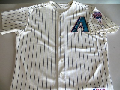 arizona diamondbacks pinstripe jersey