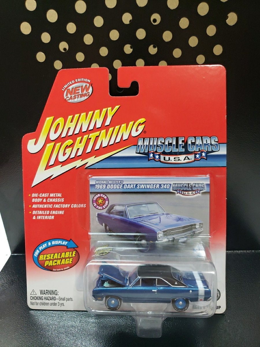Johnny Lightning 1969 Dodge Dart Swinger 340 Muscle Cars U.S.A In Johnny Lightning 1969 Dodge Dart Swinger 340 Muscle Cars U.S.A In