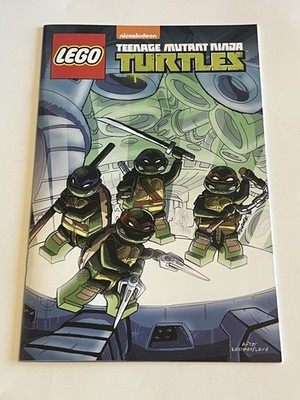LEGO TMNT #1 SDCC 2014 EXCLUSIVE VARIANT COMIC TEENAGE MUTANT NINJA TURTLES NM