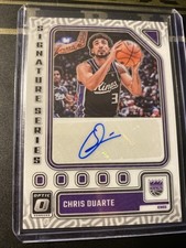 2023-24 Panini Donruss Optic - Signature Series Chris Duarte #SS-DRE (AU)