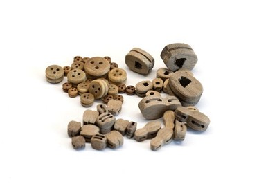 Heller Le Superbe, Glorieux 1:150 - set of blocks for standing rigging