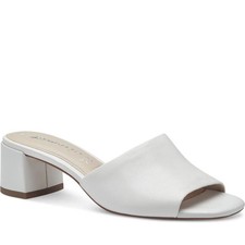 White Casual Open Mules Tamaris 1-27204-42 100
