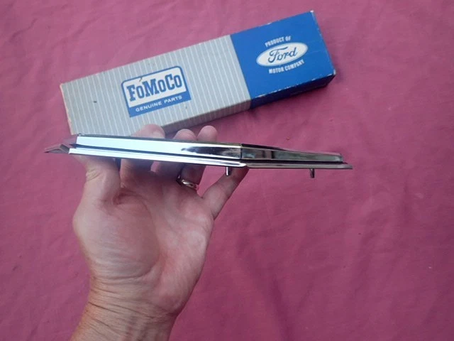 Ford Galaxie 500 XL LTD 1965 emblema de maletero y placa de respaldo, ¡nuevo en stock! Foto 3 de 4