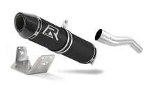 Sprint 1050 St 2005 - 2012 Exhaust Silencer Muffler Hp2 Black Dominator Sprint 1050 St 2005 - 2012 Exhaust Silencer Muffler Hp2 Black Dominator