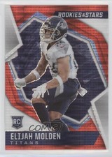 2021 Panini Rookies & Stars Rookies Red Pulsar Prizm Elijah Molden #146 wq8
