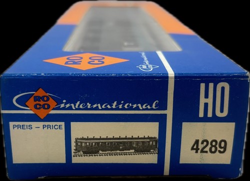 (LX) Roco H0 4289 carrozza treno rapido luccio 2 cl. 16 036 Mü DB [Analogico DC, confezione originale] - Foto 3 di 3
