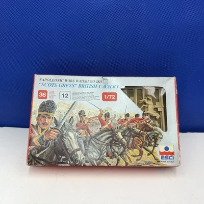 ESCI 1/72 Scots Greys British Cavalry Waterloo 217 1815 Napoleonic Wars Kit Box. - Image 1 of 4