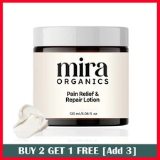 Mira Pain Relief Lotion Mira Organics Cream Skin Repair Cream for All Skin Types