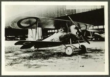 Nieuport 17 biplane photo at hangar 1910s