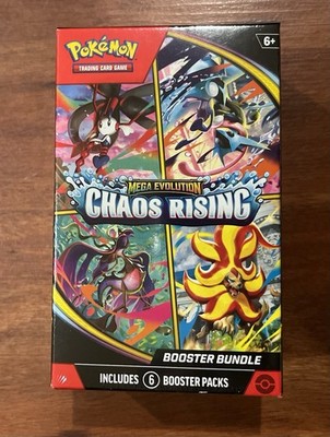 Pokémon TCG Mega Evolution ME04 - Chaos Rising Booster Box New Factory Sealed