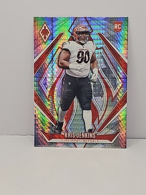 2024 Panini Phoenix Kris Jenkins Hyper Parallel Rookie (RC) Cincinnati Bengals