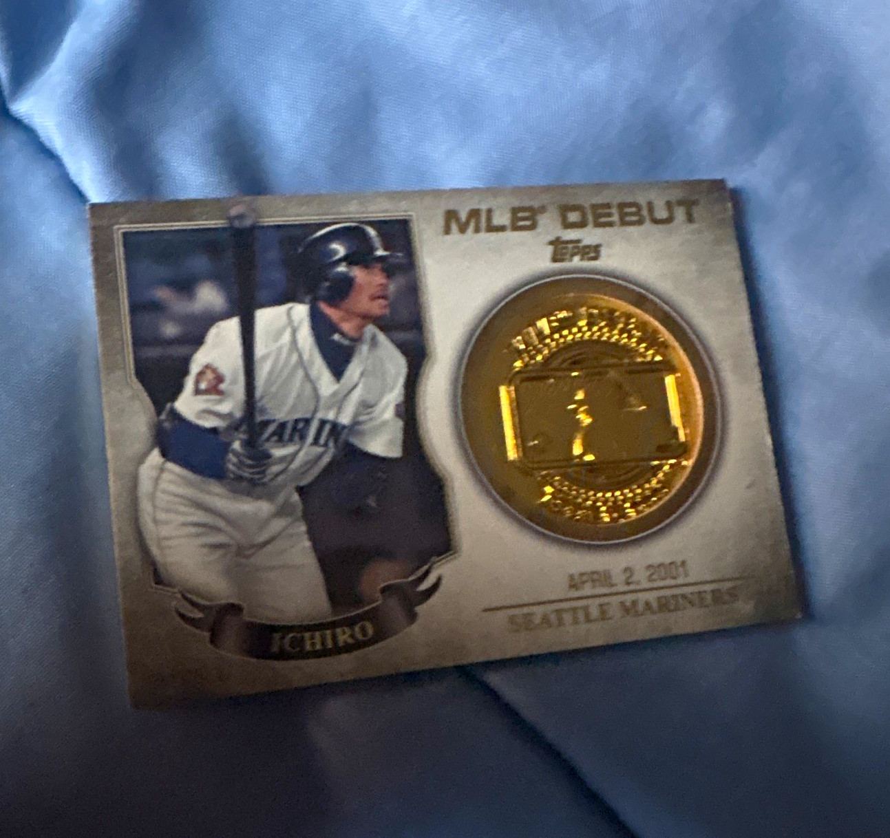 Topps 2016 Mlb Debut Medallions Series 2 Ichiro Suzuki Mariners MLBD2M-26